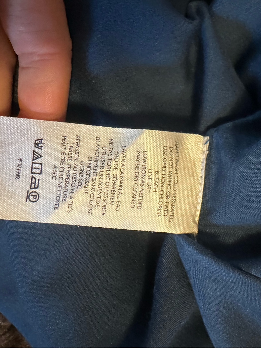 Anthropologie Embroidered Midi Skirt - Blue & Pink - Size 0 - Picture 8 of 13
